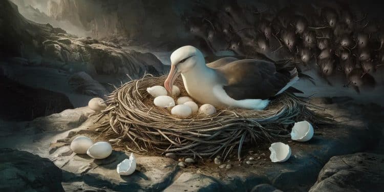 Sauvetage ambitieux des albatros en Afrique du Sud - Viral Mag Un projet de 30 millions de dollars pour débarrasser une île dAfrique du Sud des souris dévorant les œufs et poussins dalbatros Viral Mag