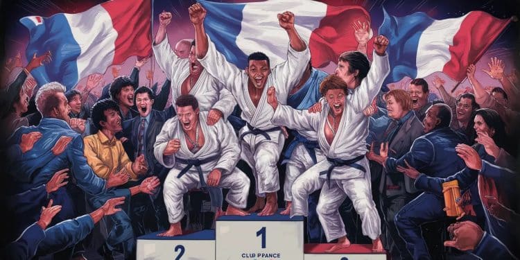 Teddy Riner et les Judokas Français Triomphent au Club France - Viral Mag Les champions de judo Teddy Riner et léquipe de France ont été accueillis en héros lors de leur passage au Club France de la Villette Découvrez en vidéo lambiance folle de cette soirée mémorable des Jeux olympiques de Paris 2024 Viral Mag