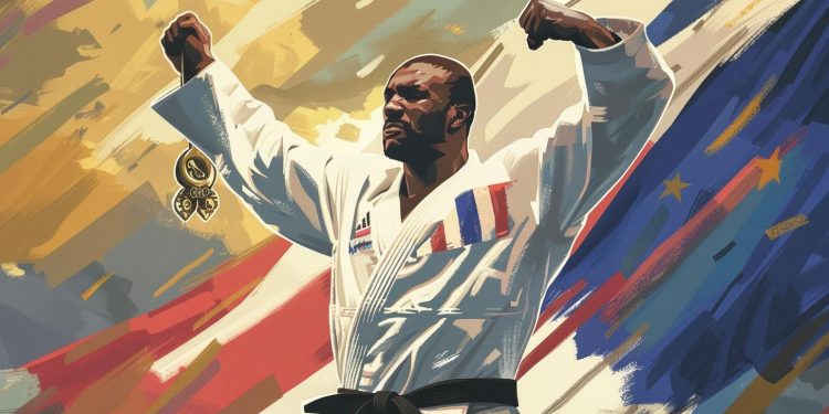 Teddy Riner le judoka français légendaire remporte une cinquième médaille dor olympique dans une finale haletante face au Japon Retour sur un destin hors norme   Viral Mag