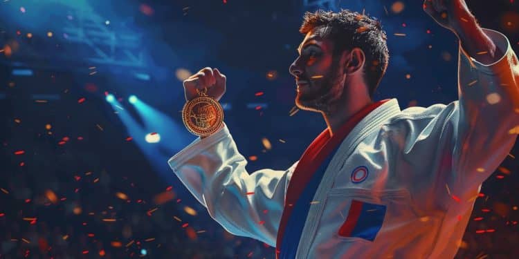 Teddy Riner triple champion olympique de judo entre un peu plus dans lhistoire après sa victoire à Paris 2024 Retour sur un parcours exceptionnel   Viral Mag