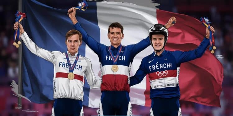 Triplé historique pour le BMX français aux Jeux Olympiques - Viral Mag Une soirée mémorable pour le BMX français avec un triplé inédit aux Jeux Olympiques de Paris 2024 Joris Daudet en or devant Sylvain André et Romain Mahieu Un exploit qui marque lhistoire du sport tricolore Viral Mag