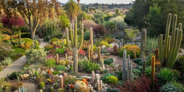 Un Jardin Californien Hors du Commun Enchantera les Internautes - Viral Mag Découvrez le Ruth Bancroft Garden un oasis de cactus et de plantes succulentes élue comme le plus beau jardin du monde par la communauté en ligne Un paradis vert à ne pas manquer    Viral Mag
