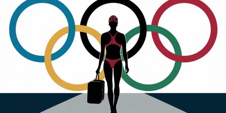 Luana Alonso star des réseaux sociaux au Paraguay éliminée du 100m papillon a été contrainte de quitter le village olympique après avoir affiché un comportement jugé inadapté   Viral Mag