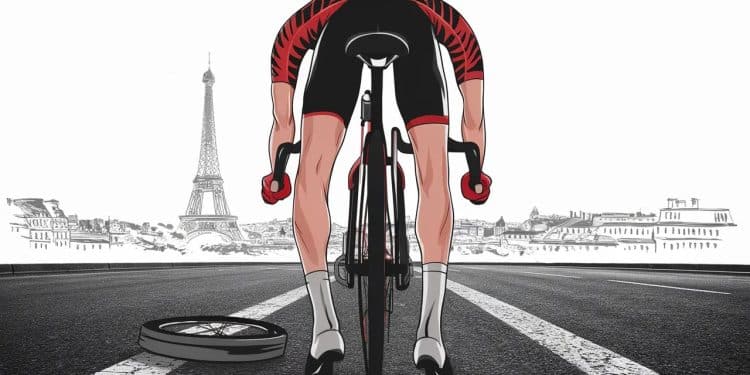 Victime dune crevaison à 3km de larrivée alors quil avait course gagnée Remco Evenepoel a vécu une frayeur mémorable aux JO   Viral Mag