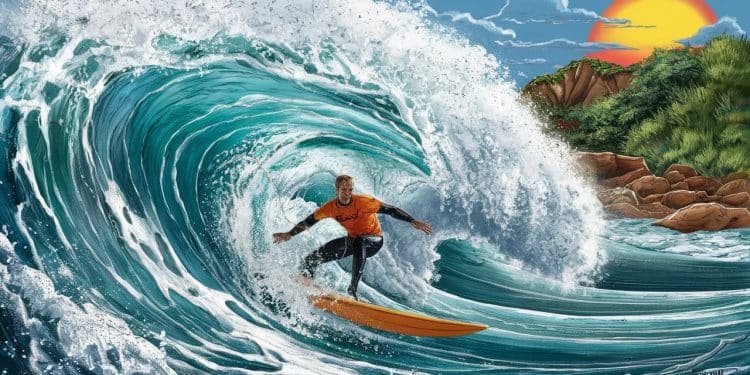 Une vague de succès pour le surf aux JO de Paris 2024 - Viral Mag Découvrez le triomphe du surf aux Jeux Olympiques de Paris 2024 à Teahupoo Tahiti Un spectacle grandiose dans un cadre idyllique Viral Mag