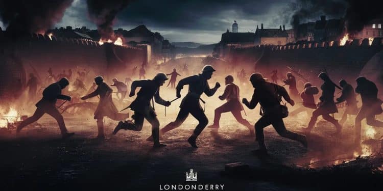 Violents affrontements en Irlande du Nord : 10 policiers blessés - Viral Mag Tensions entre républicains et forces de lordre en Irlande du Nord cocktails Molotov lancés 10 policiers blessés dans des heurts nocturnes à Londonderry Viral Mag