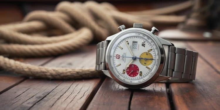 La marque horlogère française Yema revisite sa montre de régate vintage Yachtingraf Croisière jadis portée par le navigateur Éric Tabarly Découvrez cette élégante montre au style néo rétro   Viral Mag
