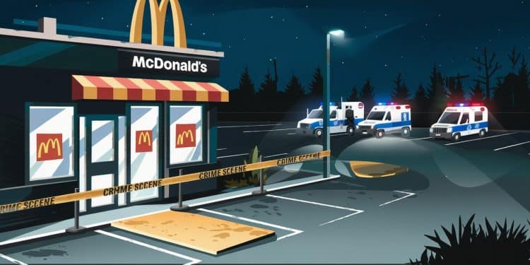 Agression choquante au couteau dans un McDonald’s de banlieue parisienne - Viral Mag Un adolescent de 16 ans a été grièvement blessé par arme blanche samedi soir dans un McDonalds de Gonesse sur fond de rivalités entre bandes Lenquête est en cours Viral Mag