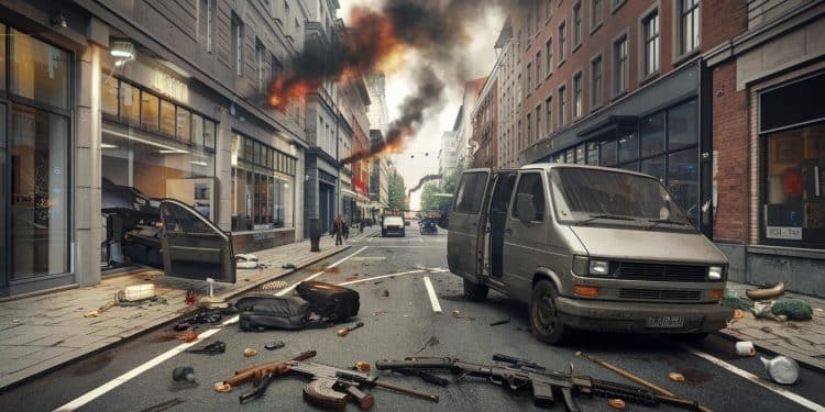 Attaque terroriste à Essen, Allemagne : un acte ignoble semant le chaos - Viral Mag Une nuit dhorreur à Essen ville dAllemagne où un migrant syrien a incendié des habitations et percuté des magasins faisant 31 blessés dont 8 enfants en urgence absolue Viral Mag