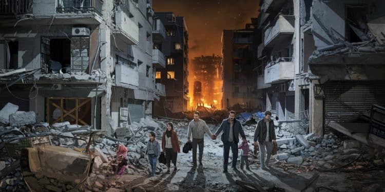 Beyrouth Sous les Bombes : Un Cri de Désespoir Libanais - Viral Mag Les rues de Beyrouth sont plongées dans le chaos après des frappes israéliennes dévastatrices Familles déplacées désespoir généralisé Viral Mag