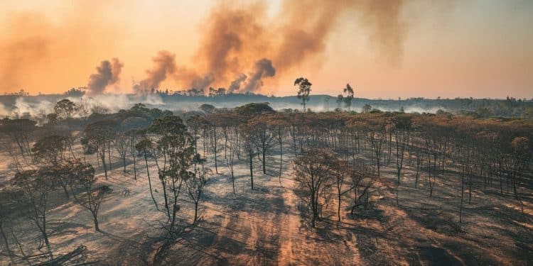 Le parc national de Brasilia fait face à une série dincendies dévastateurs en raison de la sécheresse historique qui sévit au Brésil   Viral Mag