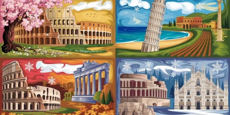 Des Alpes aux côtes ensoleillées explorez lItalie au fil des saisons Conseils et astuces pour choisir le moment idéal pour votre voyage   Viral Mag