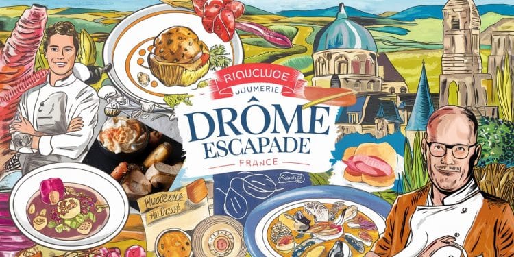 Escapade Gastronomique : Découvrez Les Saveurs Uniques De La Drôme - Viral Mag Laissez vous tenter par un voyage culinaire inoubliable dans la Drôme Découvrez les créations surprenantes de chefs talentueux qui subliment les produits locaux Viral Mag