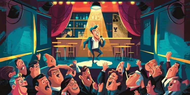 Gad Elmaleh fait une surprise dans un comedy club lyonnais - Viral Mag Gad Elmaleh a créé la surprise en jouant pendant 15 minutes des blagues inédites dans un comedy club de Lyon devant 35 chanceux Viral Mag