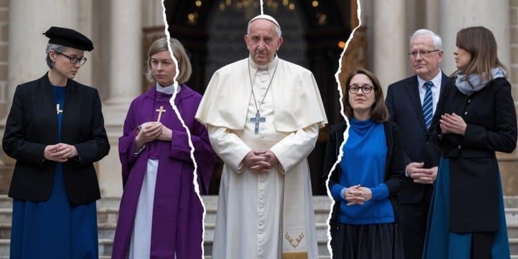 Incident entre l’Université de Louvain et le Pape François - Viral Mag Désaccord majeur entre lUniversité de Louvain et le Pape François sur le rôle des femmes dans lÉglise Découvrez les détails de cet incident inédit Viral Mag