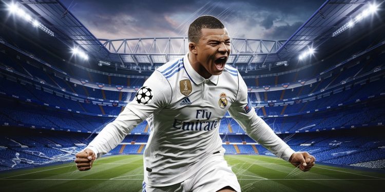 Kylian Mbappé nouvelle recrue du Real Madrid éblouit lors de son entrée en lice en Ligue des Champions Un premier match époustouflant pour le prodige français   Viral Mag