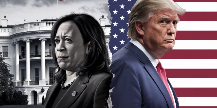 La course présidentielle américaine 2024 : un match serré entre Harris et Trump - Viral Mag Alors que Kamala Harris doit unir les démocrates divisés face à Trump le suspense reste entier pour la présidentielle de 2024   Viral Mag