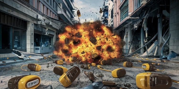 L’attaque dévastatrice aux bipeurs qui secoue le Liban - Viral Mag Une explosion massive de bipeurs au Liban fait au moins 12 morts et des milliers de blessés Qui sont les victimes de cette attaque Viral Mag