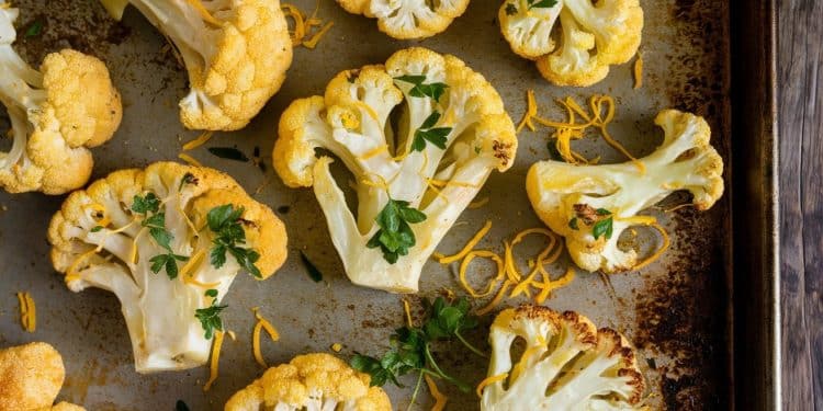 Découvrez la recette facile et savoureuse du chou fleur croustillant au parmesan un accompagnement qui va épater vos convives et vous faire adorer ce légume    Viral Mag