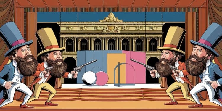 Les Brigands revivent à l’Opéra de Paris : Offenbach toujours d’actualité - Viral Mag Mise en scène moderne et déjantée des Brigands dOffenbach à lOpéra Garnier Cette satire politique du 19e siècle résonne encore aujourdhui Viral Mag
