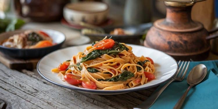 Découvrez la recette étonnante dun chef culinaire qui allie saveurs italiennes et ingrédients anti inflammatoires pour un plat de pâtes sain et délicieux   Viral Mag