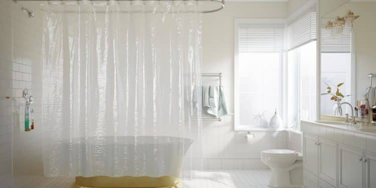 Les Secrets pour Nettoyer un Rideau de Douche Impeccable - Viral Mag Découvrez nos astuces et méthodes naturelles pour débarrasser votre rideau de douche des moisissures du calcaire et des taches tenaces Retrouvez un rideau comme neuf Viral Mag
