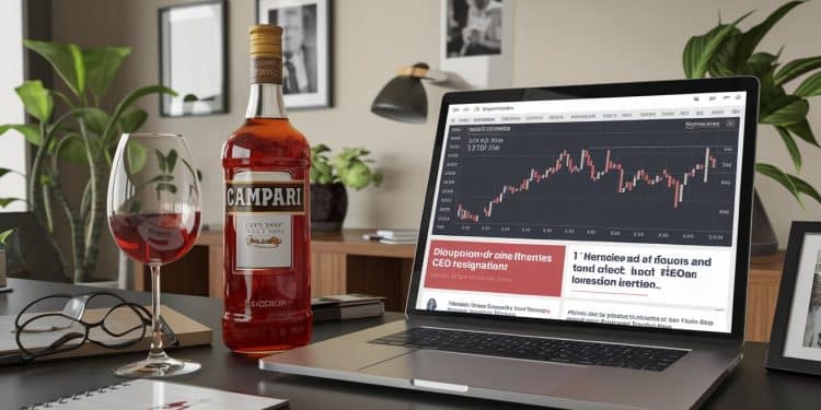 Le nouveau PDG du groupe italien de spiritueux Campari a claqué la porte pour raisons personnelles après à peine 5 mois en poste faisant chuter laction   Viral Mag