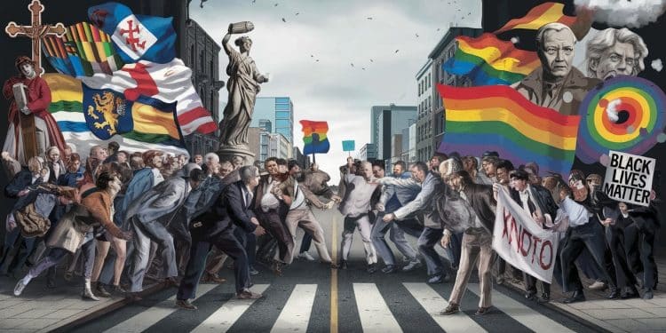 Polarisation Sociétale : Quand le Progressisme Mène la Danse Morale - Viral Mag La nomination avortée de Laurence Garnier au ministère de la Famille symbolise linfluence croissante du progressisme dans la société Découvrez les enjeux Viral Mag