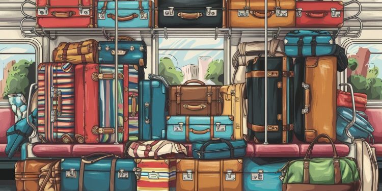 Dès le 16 septembre des amendes seront infligées aux passagers ne respectant pas les nouvelles règles de bagages dans les TGV et Intercités   Viral Mag