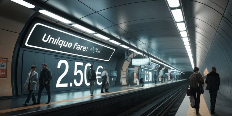 Tarifs des transports en commun franciliens révolutionnés en 2025 - Viral Mag Découvrez la simplification radicale des tarifs des transports en Île de France dès 2025  un ticket unique à 250€ quel que soit le trajet    Viral Mag