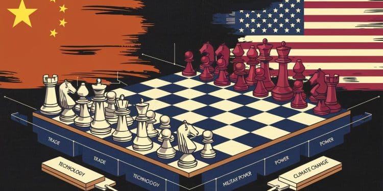 Tensions sino-américaines : la Chine en position délicate - Viral Mag Face aux attaques de Kamala Harris et Donald Trump Pékin tente déviter une escalade des tensions Décryptage dune relation complexe   Viral Mag
