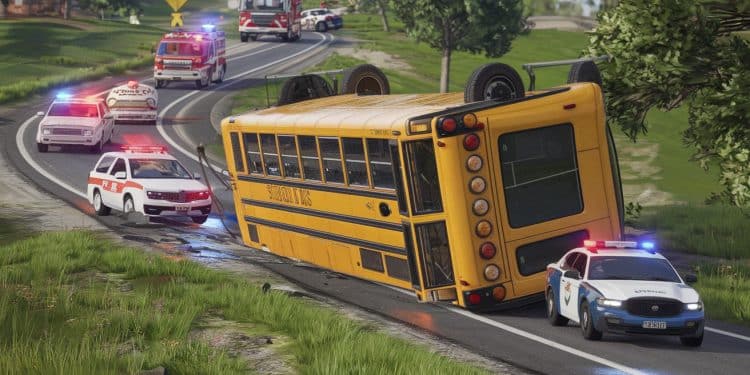 Un Bus Scolaire Se Renverse en Seine-et-Marne : Une Quinzaine d’Élèves Blessés - Viral Mag Un grave accident de bus scolaire survenu en Seine et Marne fait une quinzaine dadolescents blessés dont deux gravement Le conducteur perd le contrôle du véhicule transportant 58 élèves sur une route départementale   Viral Mag