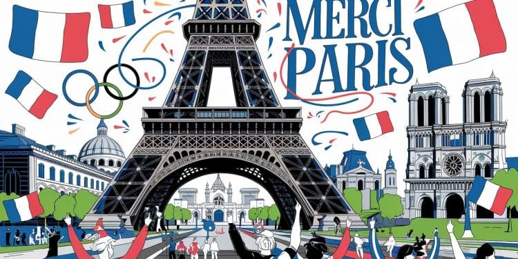 Une campagne de communication unique pour remercier les Parisiens - Viral Mag Découvrez la campagne de communication lancée par la ville de Paris pour dire Merci aux habitants suite aux Jeux Olympiques 2024 Viral Mag