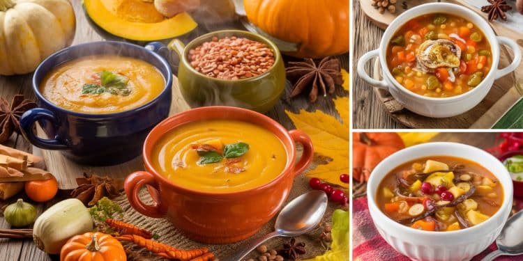 Découvrez notre sélection de 15 soupes dautomne réconfortantes et savoureuses idéales pour vous aider à atteindre vos objectifs de perte de poids de manière saine et équilibrée   Viral Mag