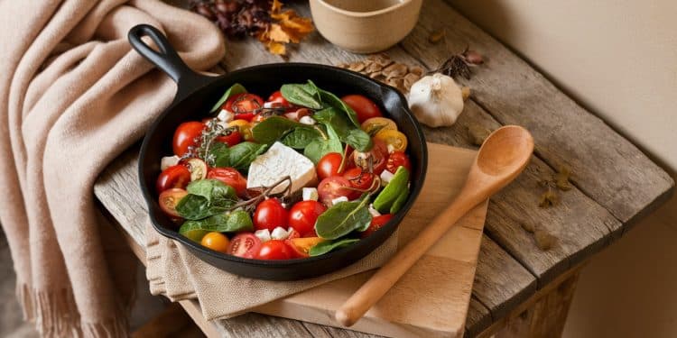 15 Recettes Méditerranéennes à Faire à la Poêle pour l’Automne - Viral Mag Découvrez 15 délicieuses recettes de dîners méditerranéens rapides et sains à réaliser dans une poêle parfaits pour vous réchauffer en cette saison automnale Viral Mag