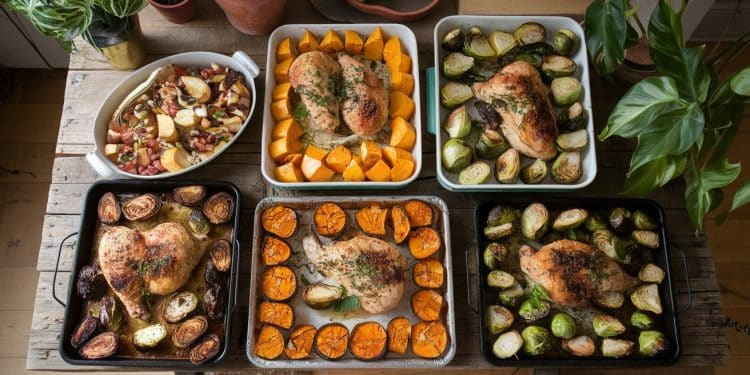 20 Recettes Automnales à Réaliser sur une Plaque de Cuisson - Viral Mag Découvrez notre sélection de 20 recettes automnales à réaliser sur une plaque de cuisson pour des dîners savoureux et réconfortants Des idées simples et créatives pour se régaler Viral Mag