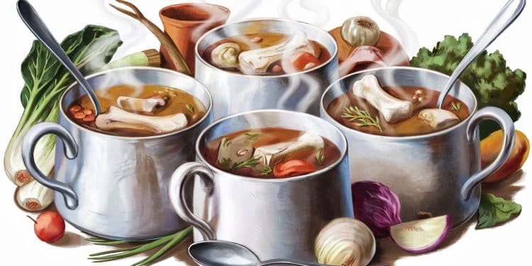 7 Bienfaits Étonnants des Bouillons d’Os pour Votre Santé - Viral Mag Découvrez les vertus incroyables des bouillons dos pour booster votre bien être Nutrition digestion articulations  les secrets dun aliment ancestral révélés    Viral Mag