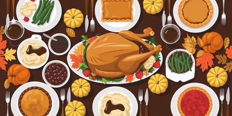 Aldi propose des paniers Thanksgiving à prix imbattable moins de 47$ pour 10 personnes Tout y est dinde farce tarte et plus encore idéal pour un repas festif et économique    Viral Mag