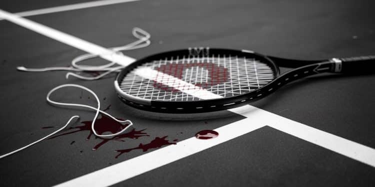 Andrey Rublev : Son Violent Craquage au Masters de Bercy - Viral Mag Furieux de son niveau face à Francisco Cerundolo le tennisman russe Andrey Rublev a totalement disjoncté frappant sa raquette sur son genou jusquau sang   Viral Mag