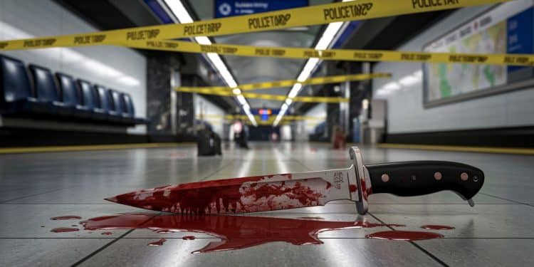 Attaque au couteau à Lyon : un drame qui soulève des questions - Viral Mag Une attaque au couteau dans le métro de Lyon fait plusieurs blessés Le suspect un Marocain en situation irrégulière soulève des interrogations sur la sécurité et limmigration Viral Mag