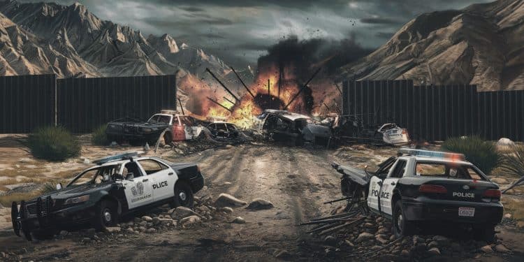 Attaque Terroriste Meurtrière dans le Sud-Est de l’Iran - Viral Mag Une attaque terroriste dans le sud est de lIran fait 10 morts parmi les forces de lordre La région du Sistan Baloutchistan frontalière avec le Pakistan et lAfghanistan est le théâtre de tensions récurrentes Viral Mag