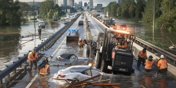 Autoroute A47 Fermée Suite Aux Violentes Intempéries - Viral Mag Après les fortes crues lautoroute A47 reliant Givors à Saint Étienne reste fermée Découvrez les opérations en cours pour rétablir la circulation Viral Mag
