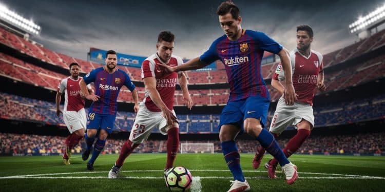 Barcelone-Séville : Un choc très attendu en Liga BBVA - Viral Mag Le FC Barcelone accueille Séville ce dimanche pour la 10e journée de Liga BBVA Un match au sommet entre le leader et le 12e du classement Viral Mag