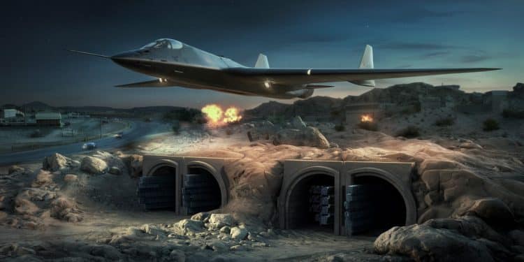 Bombardiers B-2 américains frappent des cibles houthies au Yémen - Viral Mag Les États Unis montent la pression contre les rebelles Houthis au Yémen déployant des bombardiers furtifs B 2 pour cibler leurs installations souterraines Viral Mag