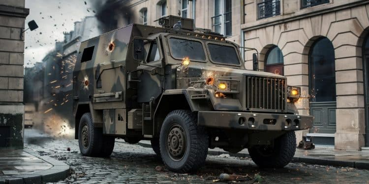 Un fourgon de transport de fonds attaqué à la Kalachnikov en pleine rue à Grenoble Pas de morts mais des blessés Les braqueurs et leur butin dun million deuros introuvables Une chasse à lhomme est lancée   Viral Mag