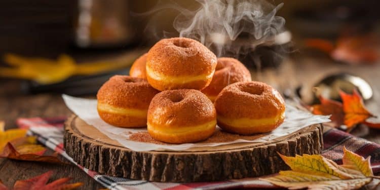 Ces Délicieux Beignets Citrouille Promettent une Explosion de Saveurs Automnales - Viral Mag Découvrez la recette ultra simple de Joy Bauer pour réaliser de moelleux beignets à la citrouille avec seulement 2 ingrédients Succombez à cette douceur de saison Viral Mag