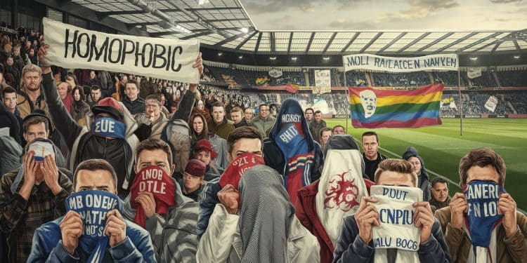 Chants Homophobes au PSG : Deux Meneurs Identifiés par le Ministre - Viral Mag Bruno Retailleau le ministre de lIntérieur affirme que deux des meneurs des chants homophobes lors de PSG Strasbourg ont été identifiés Des sanctions sévères sont attendues Viral Mag