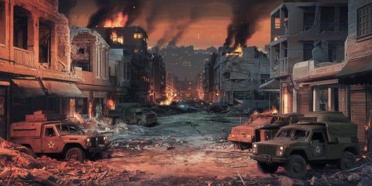 Chaos au Proche-Orient : L’Escalade Meurtrière - Viral Mag Le Liban sous les bombes des civils pris au piège et des superpuissances qui menacent Plongée au cœur dun conflit qui pourrait embraser la région Viral Mag