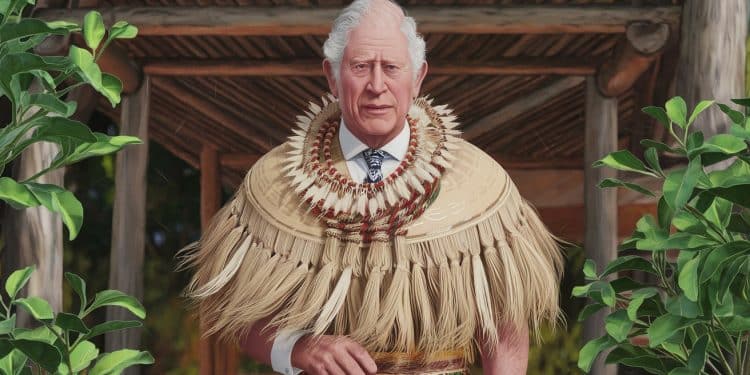 Charles III Décontracté aux Samoa Avant un Sommet Tendu - Viral Mag Aux Samoa le roi Charles III troque costume et cravate contre une tenue locale décontractée lors de cérémonies traditionnelles avant un périlleux Sommet du Commonwealth Viral Mag