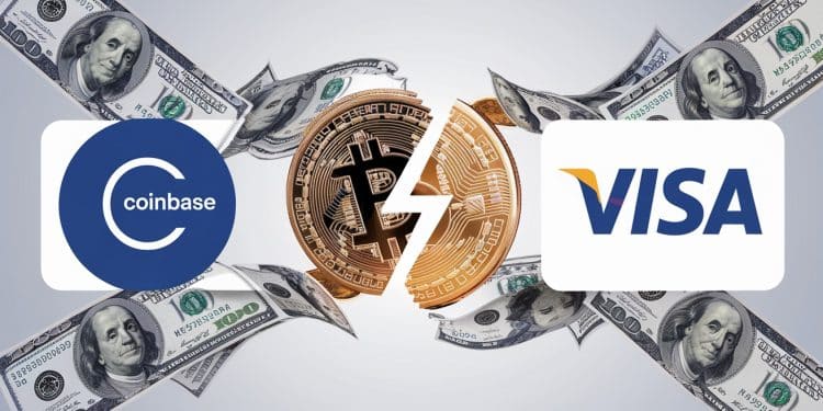 Coinbase et Visa sassocient pour permettre des dépôts de cryptomonnaies en temps réel via des cartes de débit éligibles Une avancée majeure pour le secteur   Viral Mag